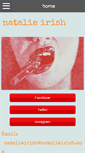 Mobile Screenshot of natalieirish.com